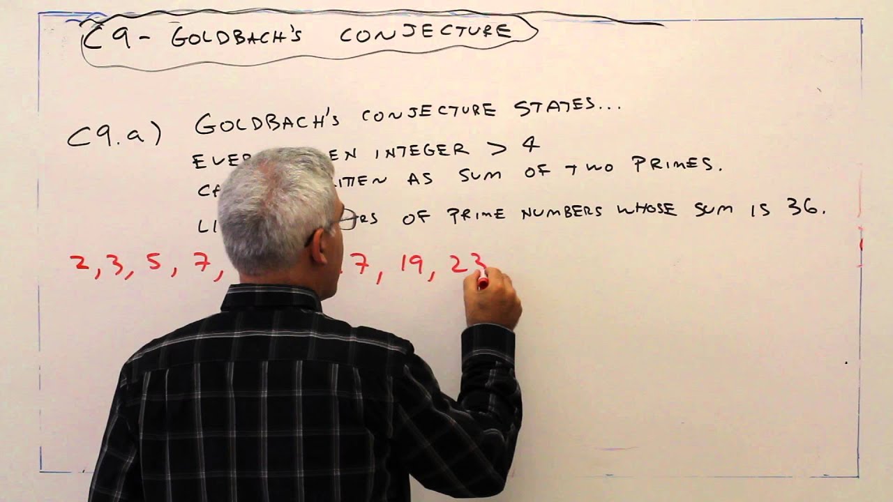 Goldbach's conjecture